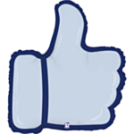 Thumbs Up Peukalo Folioilmapallo