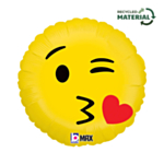 Emoji Suudelma Folioilmapallo