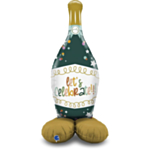 Samppanjapullo Let's Celebrate Foliopallo