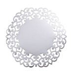 Lasercut Pöytätabletit Hopea