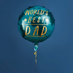 World's Best Dad Folioilmapallo