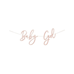 Baby Girl Kirjainnauha Vaaleanpunainen