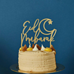 Eid Mubarak Akryyli Kakunpäällinen