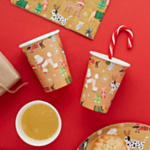 Santa Paws -paperimukit, kraft