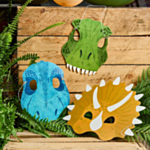 Dinosaur Party Naamarit