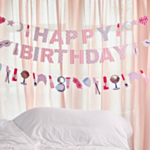 Pamper Party Happy Birthday Koristenauha