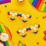 Sateenkaari Pride Silmälasit