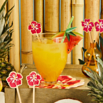 Trooppiset Kukat Cocktailtikut