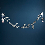 We Wonder What You Are -Kirjainnauha