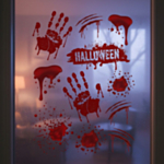 Veriset Halloween Ikkunatarrat