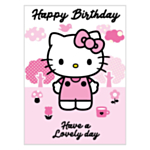 Happy Birthday Hello Kitty® -Kortti