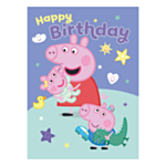 Happy Birthday Peppa Pig® Syntymäpäiväkortti