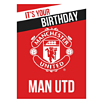 It's Your Birthday Manchester United® -Syntymäpäiväkortti