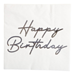Hopea Happy Birthday Servetit