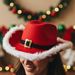 Joulu Cowboyhattu