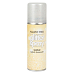 Hius- ja Vartalospray Glitter Kulta