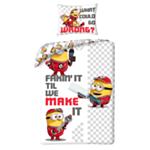Minions® Fakin' It Til We Make It -vuodevaatteet