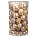 Matte & Shiny Joulupallot Hopea