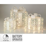 LED-Joulupaketit Valkoinen