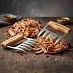 BBQ Pulled Pork Haarukat
