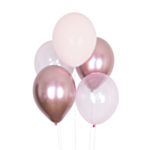 Ilmapallot Pinkki Mix