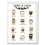 World Of Coffee A4 Juliste