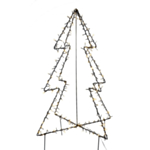 Metalli LED Joulukuusi 120 cm