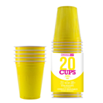 Beer Pong Mukit Keltainen