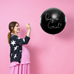 Gender Reveal -ilmapallot tyttö