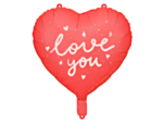 I Love You Sydän Foliopallo