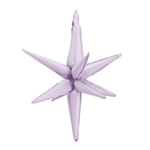 3D Tähti Folioilmapallo Violetti