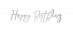 Happy Birthday Kirjainnauha Hopea