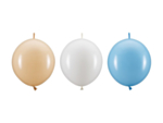 Yhdistettävät Ilmapallot Sininen/Valkoinen/Beige