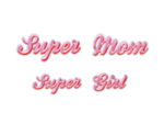 Super Mom Silitysmerkit