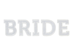 Bride Silitysmerkki Valkoinen
