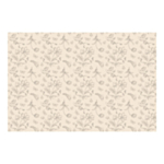 Kukkakuvioinen Pöytäliina Beige