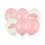 It's A Girl Lateksi-ilmapallot