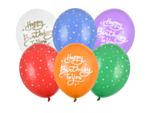 Happy Birthday -ilmapallot sekoitus