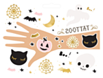 BOO Halloween siirtotatuoinnit