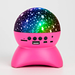 Bluetooth Starlight LED Højttaler Vaaleanpunainen