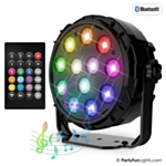 Diskovalo & Kaiutin 12 LED Moniväri