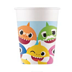 Baby Shark® Kertakäyttökupit