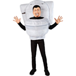 Skibidi Toilet® Puhallettava Naamiaisasu
