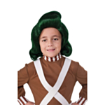 Jali ja suklaatehdas® Oompa Loompa Lastenperuukki Vihreä
