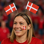 Tanskan Lippu Hiuspanta