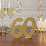 60 Vuoden Pöytänumero Kulta