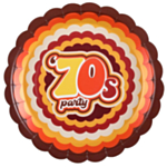 70-luvun Retro Pahvilautaset