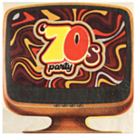 70-luvun Retro TV Lautasliinat
