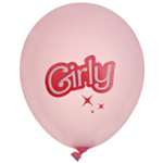 Girly Lateksipallot Vaaleanpunainen