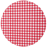 Punaruudulliset Piknikpöytätabletit